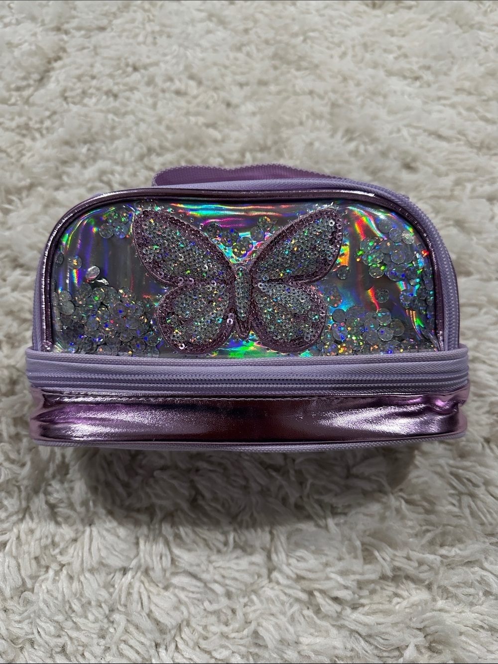 BUTTERFLY Makeup bag EUC